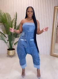 Image 1 of Patchwork jumpsuit 