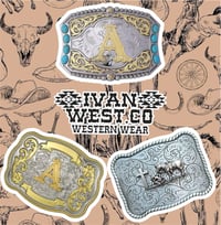 Cowkid buckles 3 