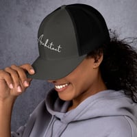 Image 5 of Architect Embroidered Retro Trucker Cap