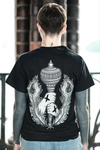 Image 1 of SPIRITUAL STRAIGHT EDGE /Shirt (Black/Silver)