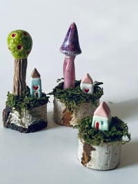 Image 2 of Toadstool Fairy House Scene