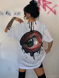 Image 3 of “DRIP” HAND PAINTED T-SHIRT XL