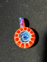 Image 2 of Implosion & Red dotstack pendant 