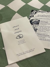 Image 1 of Small & Simple - Buddhist Philosophy Zine