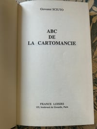 Image 2 of ABC de la cartomancie, Giovanni Scuito, 1984