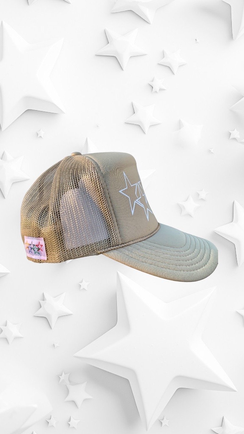 Ambitious Stars Trucker Hat (khaki Star)