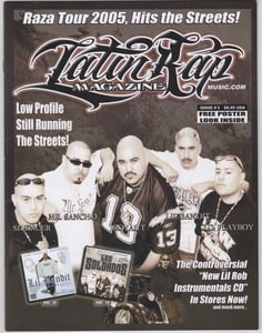 Image of Latin Rap Magazine #3 teen angels chicano rap lowrider