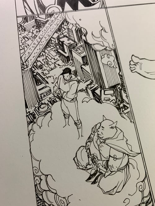 Image of MONKEY PRINCE #2 - pg10 original art