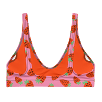 Image 2 of Strawberry Bikini Top
