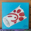 Chick-fil-la styrofoam cup painting on Canvas!