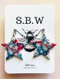 July Stars Dangles