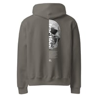 Image 1 of FRACTION HEAD Oversized heavyweight hoodie dark