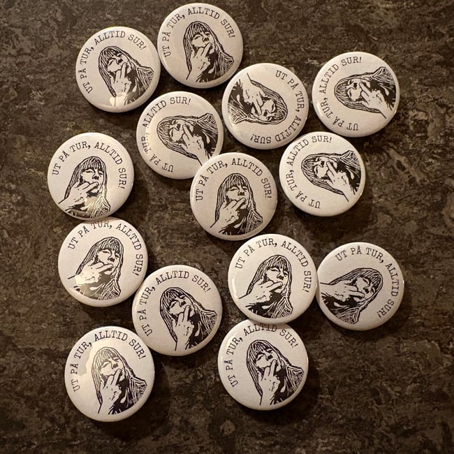 Pin - Ut på tur, alltid sur