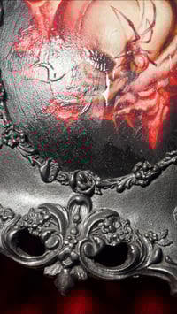 Image 6 of ‘DIE, MY DARLING’ [ Unique Miniature Print - { 1/1 } ] - Hand Embellished Museum Archival Print