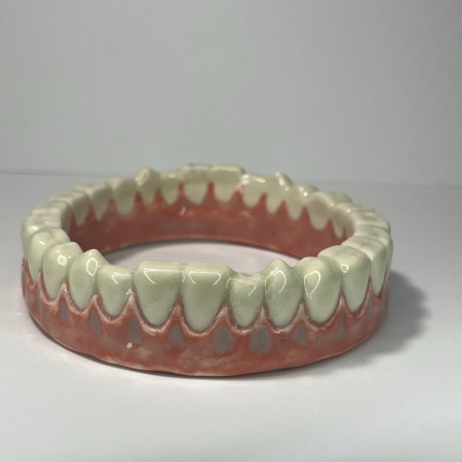 Teeth Bracelet C - 8.25 in Inner Circumference