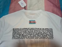 Image 5 of You are loved white with black text 