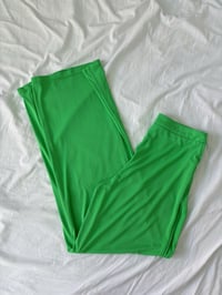 Image 2 of Mango green pants // 36