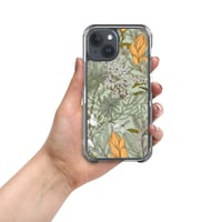 Image 13 of Art Nouveau Inspired Soft Multicolor Boho Floral Sketch Clear Case for iPhone®