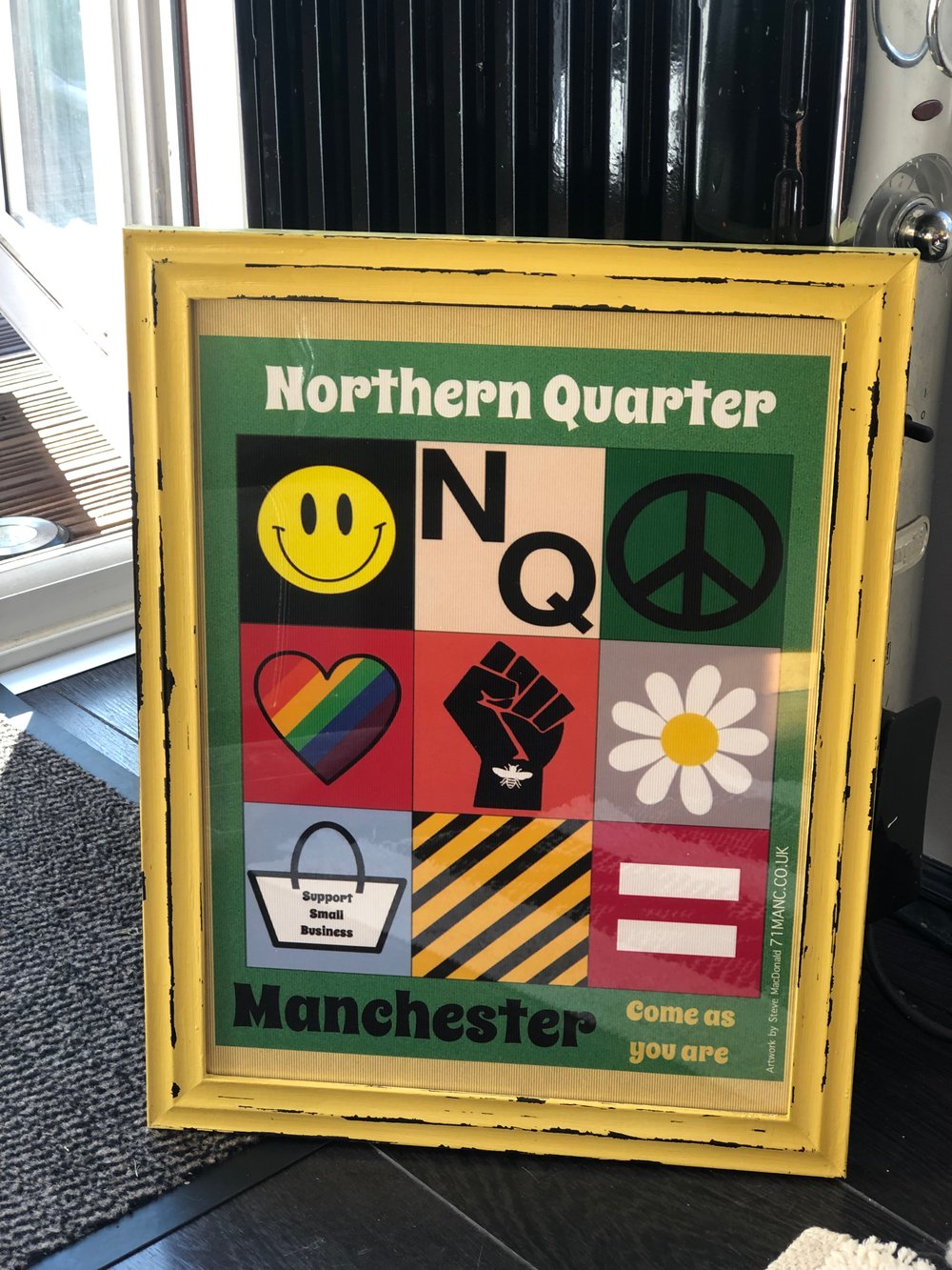 Northern Quarter Manchester - Come as you are print or framed