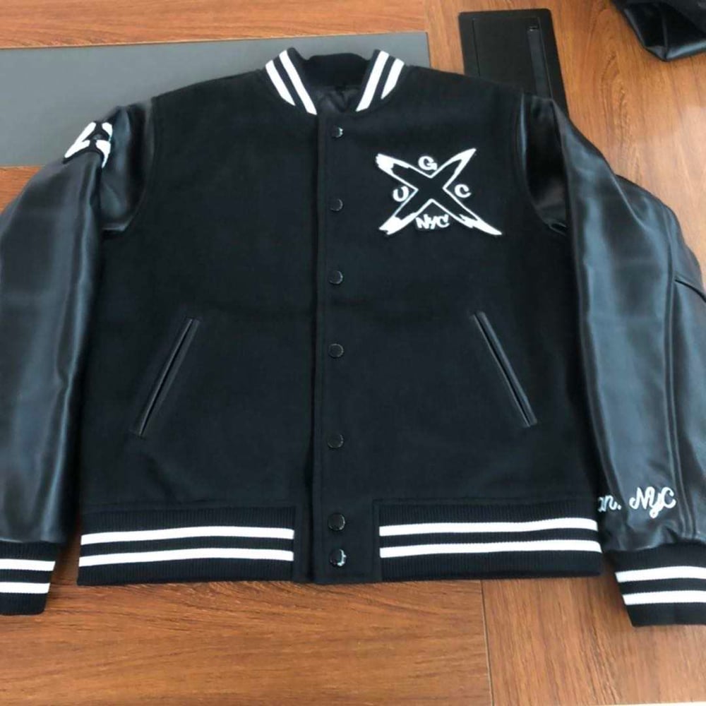 Image of UGC VARSITY 22’ LEATHER JACKET (PRE-ORDER)