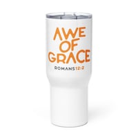 Image 1 of Awe of Grace / Travel mug with a handle
