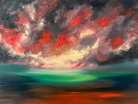 Image 2 of “another bad memory” oil on canvas  16 x 20 inches