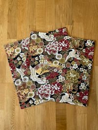 Image 1 of Red Crane pillowcase set 