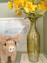 Image 2 of Tall Green Vase