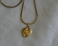Image 1 of amor mini locket choker