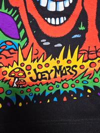 Image 7 of Hand Signed Black Zidzoii (All Over) T-Shirt 9/2025 Release. With 1/1 Certificate of Authentication