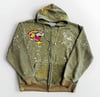 VTG Y2K Ed Hardy Tiger Hoodie Sz 2XL 