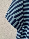 BLUE STRIPES KNIT KAFTAN