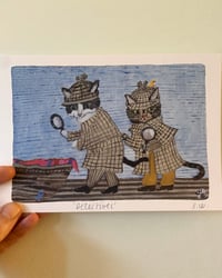 Image 1 of Detectives-A5 print  copy