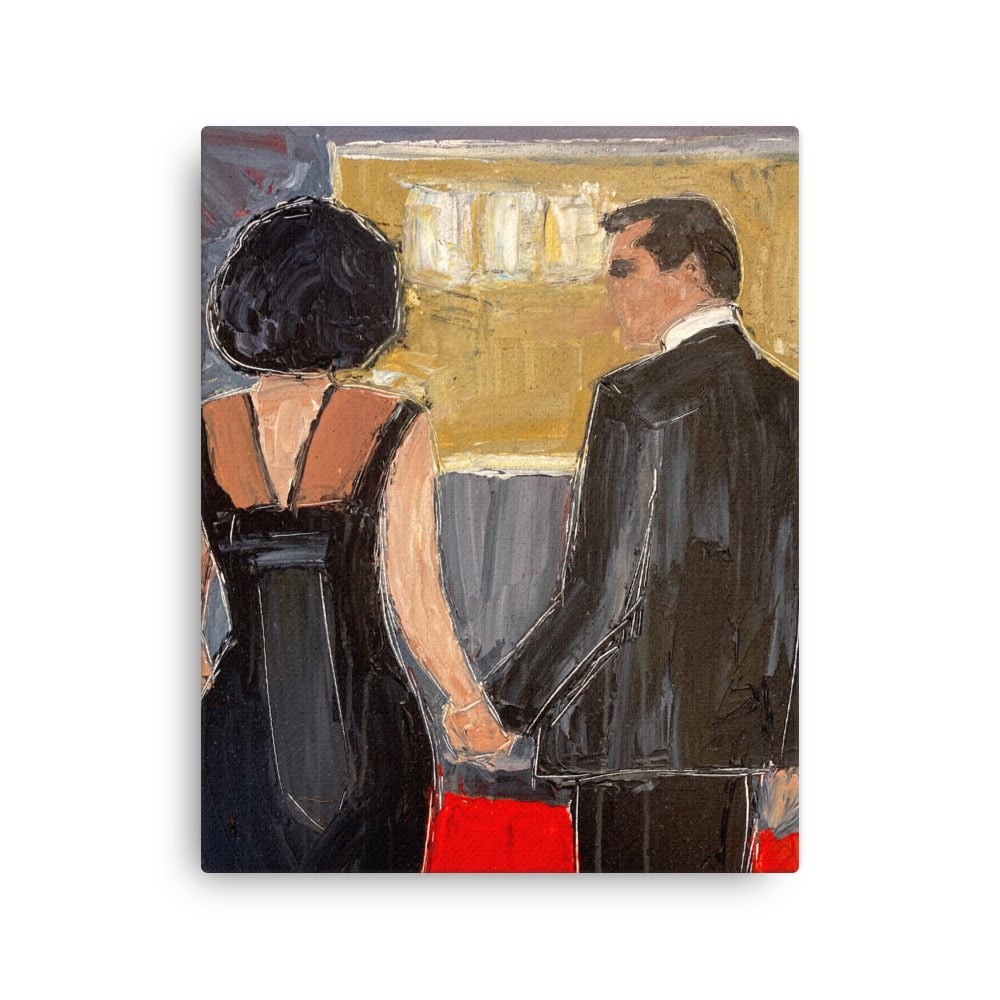 Image of Karen and Henry (canvas print) 16” x 20”