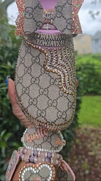 Image 1 of Hydrangea Classic extra bling w/ Rose gold 3 Stack Bracelets