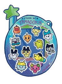 Image 2 of TAMAGOTCHI STICKER SET