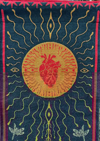 Image 10 of Love & Warmth Wall Scroll Woven Tapestry 