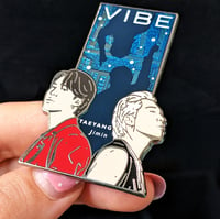 Image 4 of Taeyang x Jimin VIBE Enamel Pin