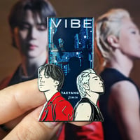 Image 1 of Taeyang x Jimin VIBE Enamel Pin