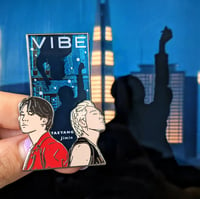 Image 3 of Taeyang x Jimin VIBE Enamel Pin