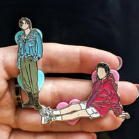 Image 1 of Brand Ambassador Yoongi & Jimin Enamel Pins