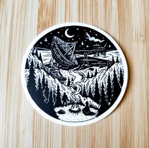 Sticker Satellite Dish