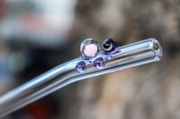Image 5 of Opal Turtle Glass Straw 