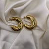 SOFIA Chunky Gold Hoop
