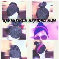 T&T CREATIVE REVERSIBLE BRAIDED BUN.......