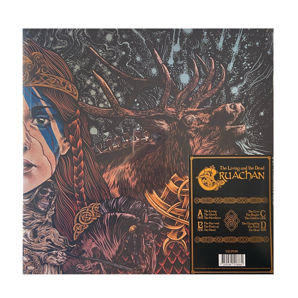 Image of Cruachan - The Living and The Dead (Black Vinyl & CD)