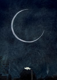 A3 Print - The Moon Keeper - A New Smile