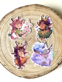 Image 1 of Season Deer Girls Stickers