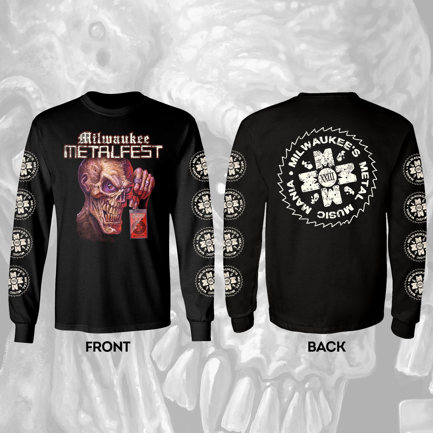 MILWAUKEE METAL FEST LONG SLEEVE T-Shirt | Martyr Hardcore Metal Online ...