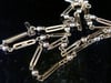 EDWARDIAN 9CT ORNATE CHAIN MARKED 9CT WITH TAG AND BARREL CLASP 16 INCHES 5.4g